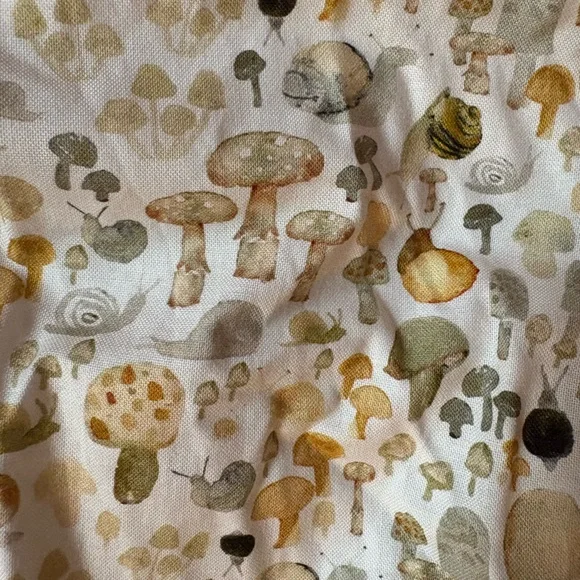 Retrolicious ModCloth Mushroom & Snail Twofer Vintage Midi Dress - Picture 7 of 8